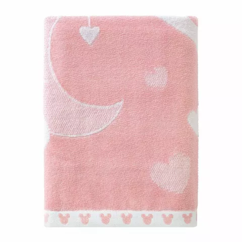 Полотенце махровое детское Облачко “Mickey&Minnie” we love, 100х100
