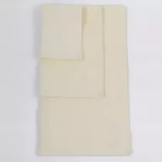 Комплект махровых полотенец Comfort Life "Орнамент" (кремовый) 70х130, 50х80 и 30х60