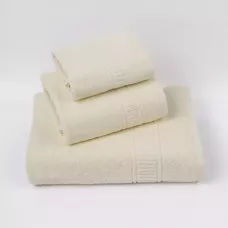 Комплект махровых полотенец Comfort Life "Орнамент" (кремовый) 70х130, 50х80 и 30х60