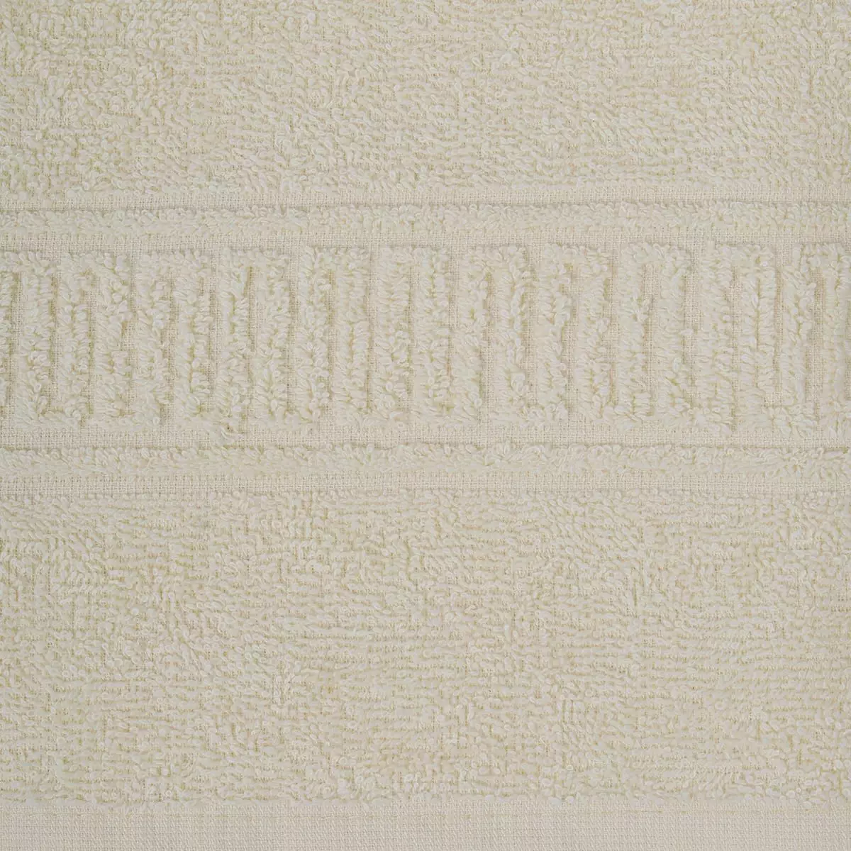 Комплект махровых полотенец Comfort Life "Орнамент" (кремовый) 70х130, 50х80 и 30х60