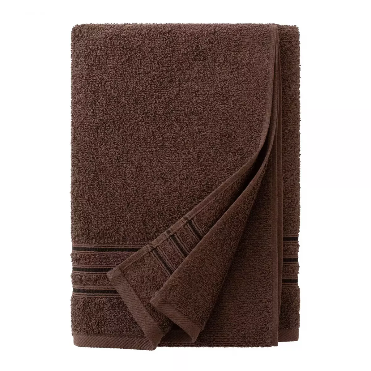 Махровое полотенце Самойловский текстиль “Верона” (темно-коричневый), 70х140