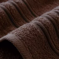 Махровое полотенце Самойловский текстиль “Верона” (темно-коричневый), 70х140