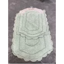 Коврики для ванной Sofi de Marko “Bella” (ментол), 50x70 и 60x100