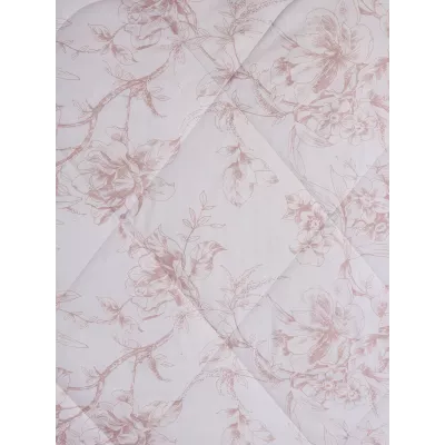 Комплект с одеялами KAZANOV.A “Нора” пудра жемчуг (хлопок-велюр), семейный