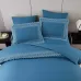 Комплект постельного белья Karteks "Вареный хлопок с шитьем" PSH 05, евро