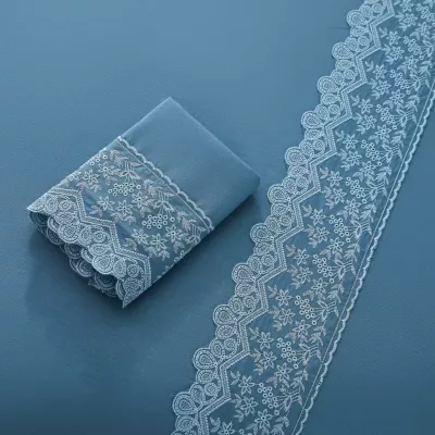 Комплект постельного белья Karteks "Вареный хлопок с шитьем" PSH 05, евро