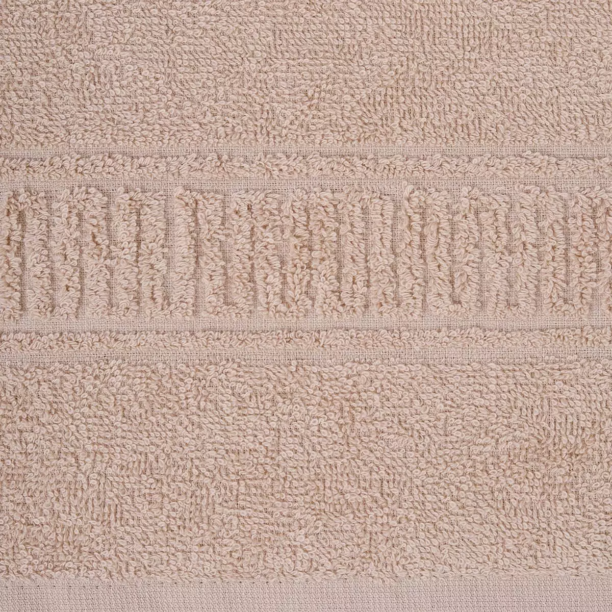 Комплект махровых полотенец Comfort Life "Орнамент" (бежевый) 70х130, 50х80 и 30х60