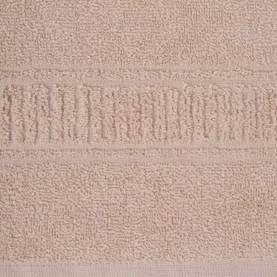 Комплект махровых полотенец Comfort Life "Орнамент" (бежевый) 70х130, 50х80 и 30х60