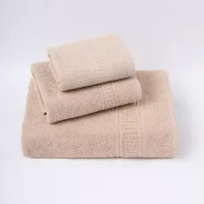 Комплект махровых полотенец Comfort Life "Орнамент" (бежевый) 70х130, 50х80 и 30х60