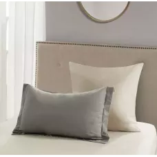 Комплект постельного белья Karteks "Сатин однотонный комбинированный" SK-016, 1.5 спальный