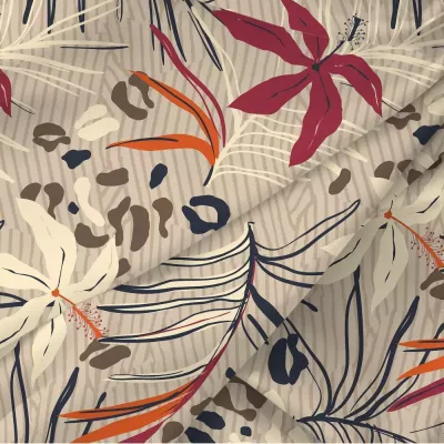 Комплект постельного белья Волшебная ночь "Motive" (ранфорс), евро