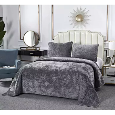 Покрывало Sofi De Marko “Патрисия” (серая), 240х260