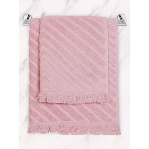 Махровое банное полотенце Sofi De Marko “Evan” (чайная роза) 70x140