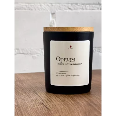 Свеча ароматическая FLAMMA "Оргазм" (145гр), 1 шт