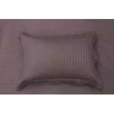 Комплект постельного белья Sofi de Marko "Моне" (кофе) страйп-сатин, евро