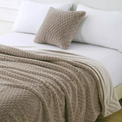 Плед-покрывало Sofi De Marko “Аврил” (бежевый), 220x240