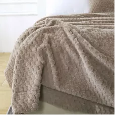 Плед-покрывало Sofi De Marko “Аврил” (бежевый), 220x240