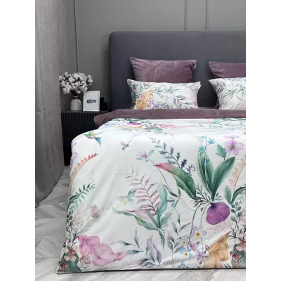 Комплект постельного белья KAZANOV.A “Камила” роза антика (египетский хлопок-велюр), семейный