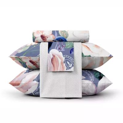 Комплект постельного белья Verossa Сатин "Blooming garden", евро