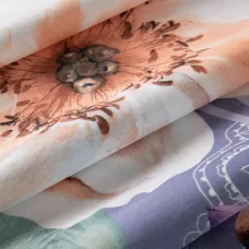 Комплект постельного белья Verossa Сатин "Blooming garden", евро