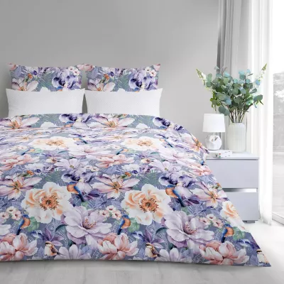 Комплект постельного белья Verossa Сатин "Blooming garden", евро