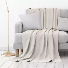 Покрывало Волшебная ночь "Рогожка" (экрю), 140х220