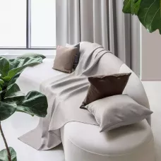 Покрывало Волшебная ночь "Рогожка" (экрю), 140х220