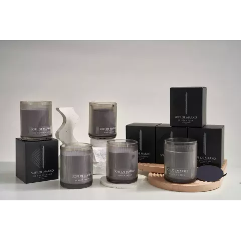 Свеча ароматическая большая Sofi De Marko "Sakura Dreams" (500гр), 1 шт