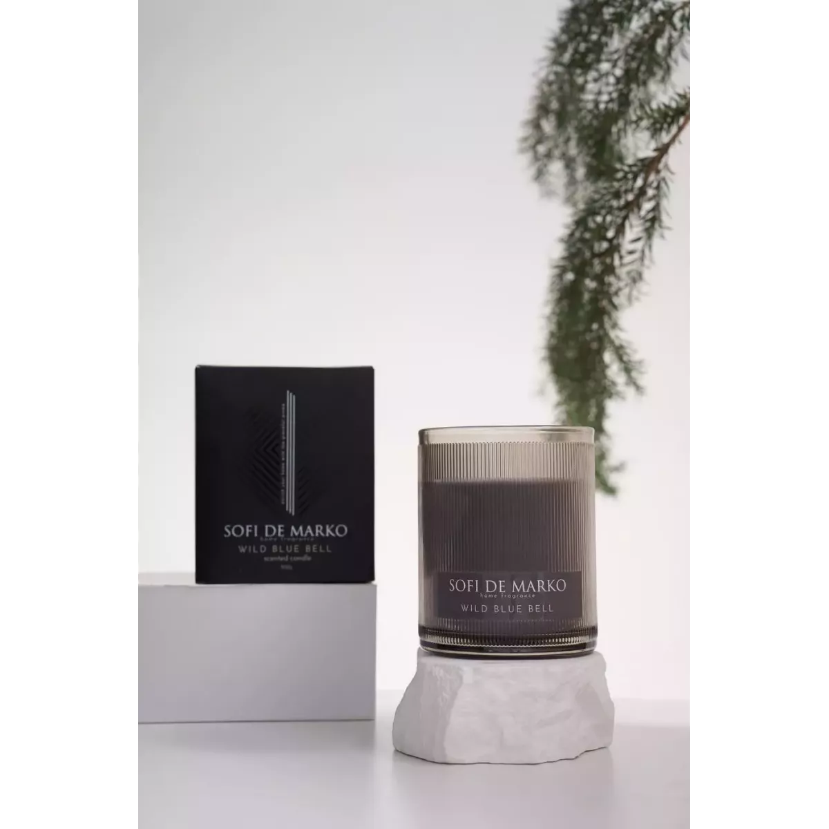 Свеча ароматическая большая Sofi De Marko "Wild Blue Bell" (500гр), 1 шт