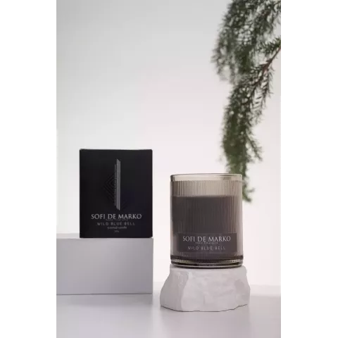 Свеча ароматическая большая Sofi De Marko "Wild Blue Bell" (500гр), 1 шт