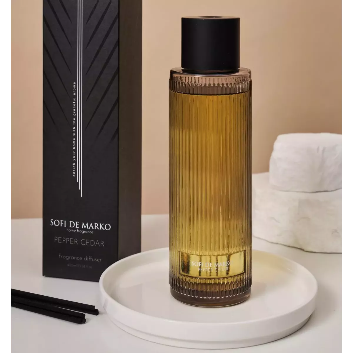 Ароматический диффузор Sofi De Marko "Pepper Cedar", 400 мл