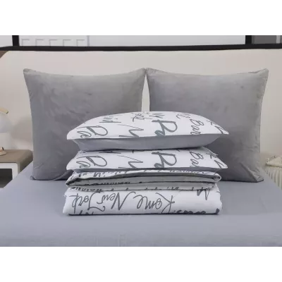 Комплект с одеялом Sofi De Marko “Роберто” №16 (сатин-велюр), 1.5 спальный