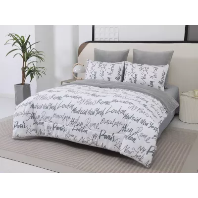 Комплект с одеялом Sofi De Marko “Роберто” №16 (сатин-велюр), 1.5 спальный