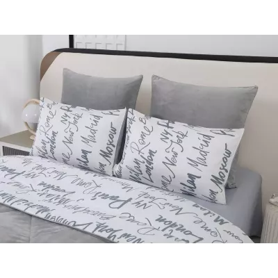 Комплект с одеялом Sofi De Marko “Роберто” №16 (сатин-велюр), 1.5 спальный