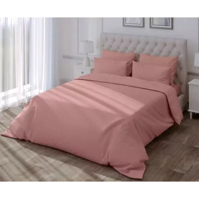 Комплект постельного белья Verossa stripe-sateen “Rouge”, семейный