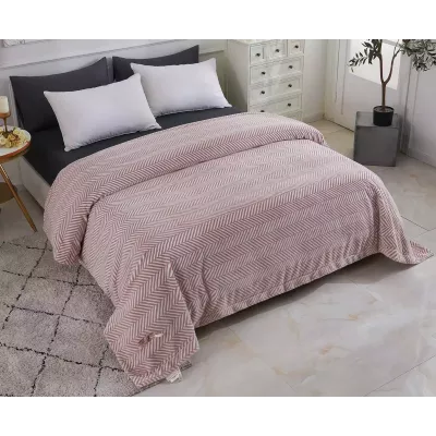 Плед евро Sofi de Marko “Флоренс” (пепел роз), 220x240