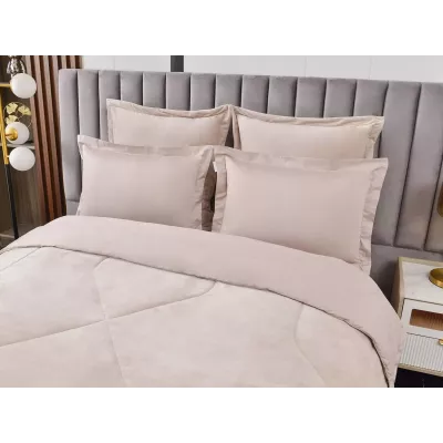 Комплект с одеялом-покрывалом Sofi De Marko “Энрике” (крем), 1.5 спальный