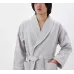 Халат вафельный с капюшоном Sofi de Marko “Герман” (светло-серый)
