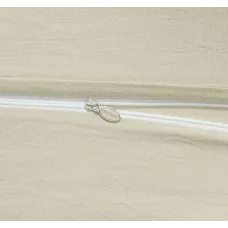 Комплект постельного белья Karteks "Вареный жаккард с рюшей" VJ-01, евро