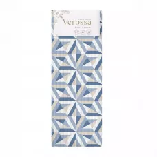 Вафельное полотенце Verossa "Ромбы голубые", 40х70