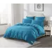 Комплект постельного белья Karteks "Вареный хлопок на пуговицах" VH-08, евро