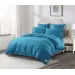 Комплект постельного белья Karteks "Вареный хлопок на пуговицах" VH-08, евро