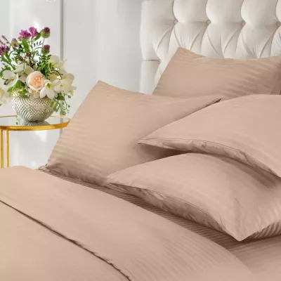 Комплект постельного белья Verossa stripe-sateen “Bronze”, 1.5 спальный