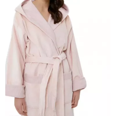 Халат махровый Sofi de Marko "Аделия" (пудра)