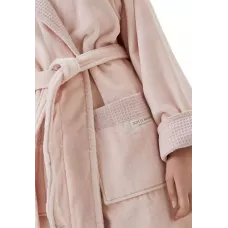 Халат махровый Sofi de Marko "Аделия" (пудра)