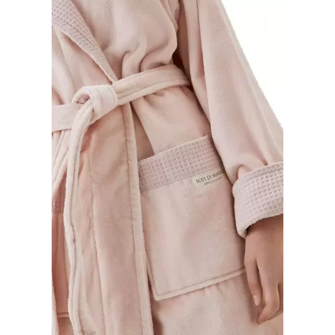 Халат махровый Sofi de Marko "Аделия" (пудра)