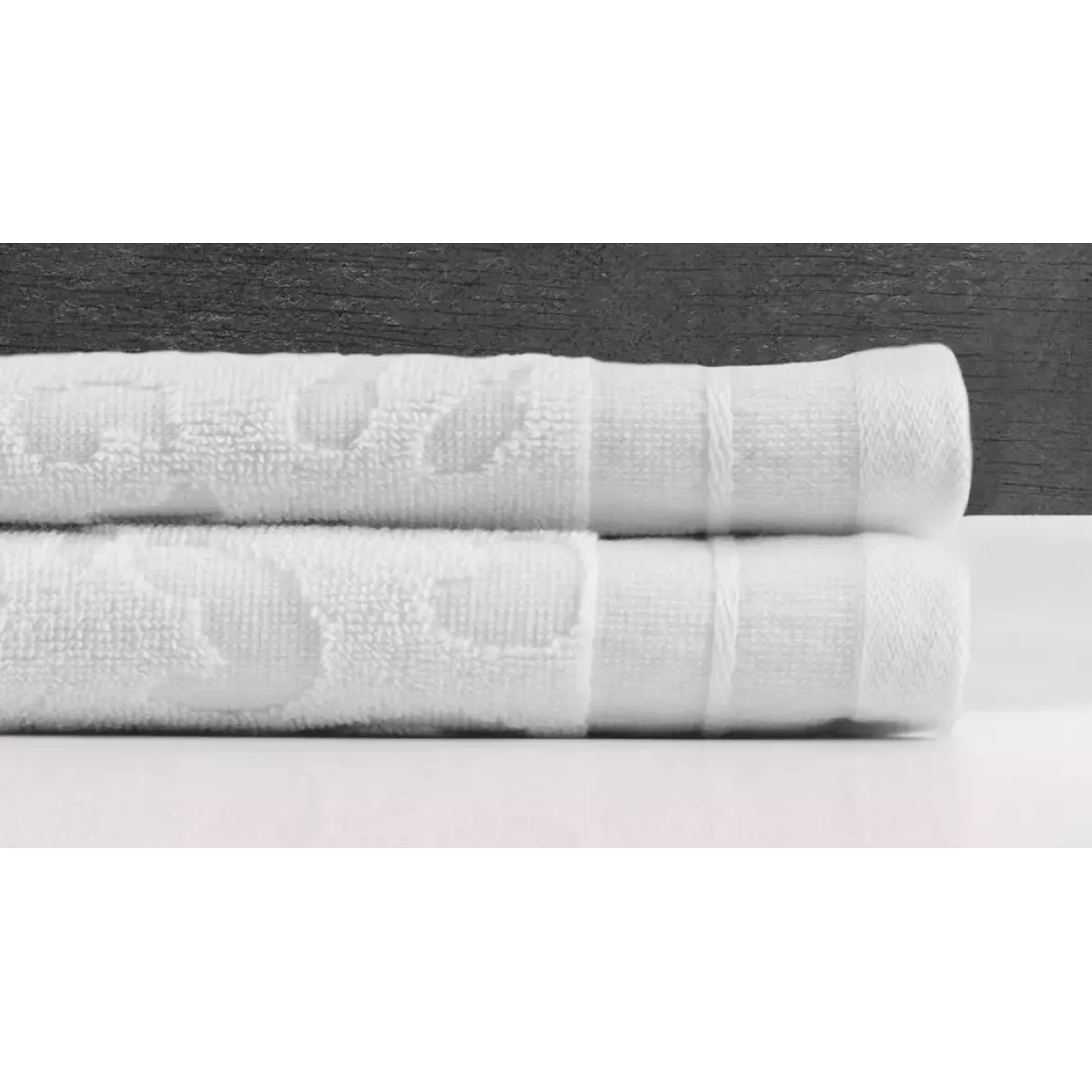 Махровое полотенце Sofi De Marko “Tiger” (белое), 50x90