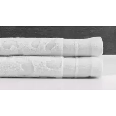 Махровое полотенце Sofi De Marko “Tiger” (белое), 50x90