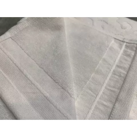 Махровое полотенце Sofi De Marko “Tiger” (белое), 50x90