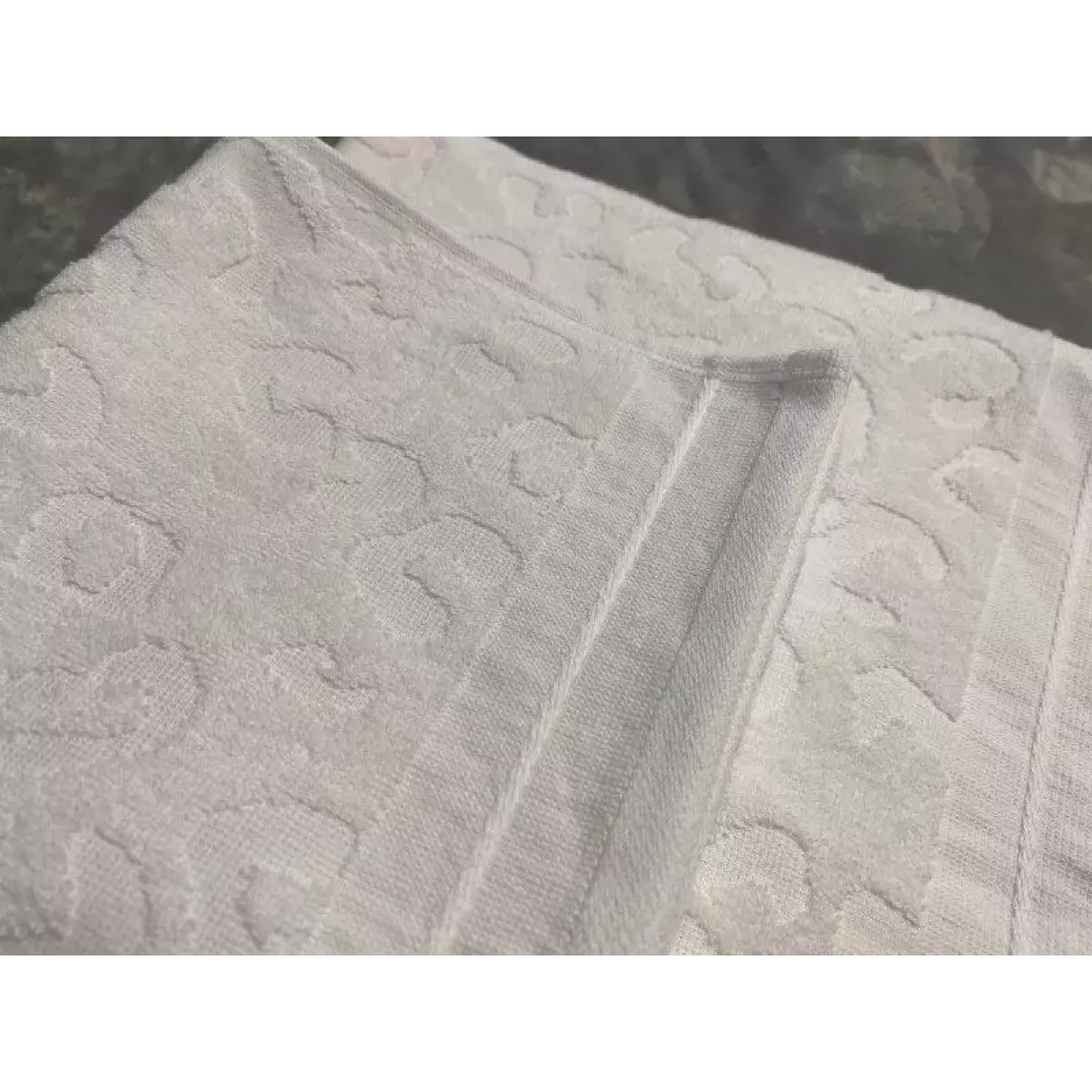 Махровое полотенце Sofi De Marko “Tiger” (белое), 70x140